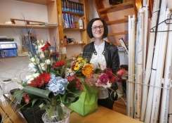 Adéla Holubová měla radost s květin od svého 2. ročníku