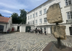 Sovovy mlýny, Muzeum Kampa - čekání na prohlídku