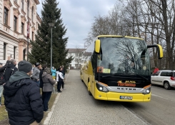 Odjezd z Třeboně v sobotu 1. března 2025