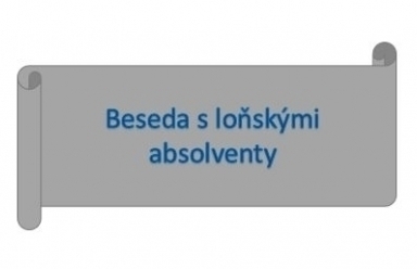 Beseda s loňskými absolventy